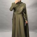 Liza Abendkleid Khaki