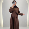 Loya Kleid Braun 01