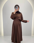Loya Kleid Braun 01