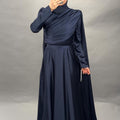Liza Abendkleid Dunkelblau