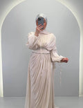 Meslina Evening dress Beige