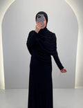 Robe de soirée Miana Noir