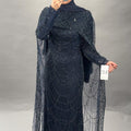 Milea Abendkleid Dunkelblau
