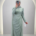 Robe de soirée Mireya Menthe