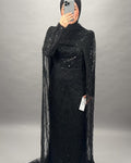 Robe de soirée Milea Noire
