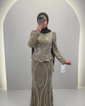 Robe de soirée Miyasa Verte