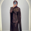 Robe de soirée Emira Marron
