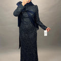 Nursema Exclusive evening dress dark blue