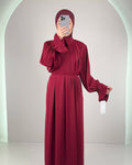 Riya Evening dress Burgundy