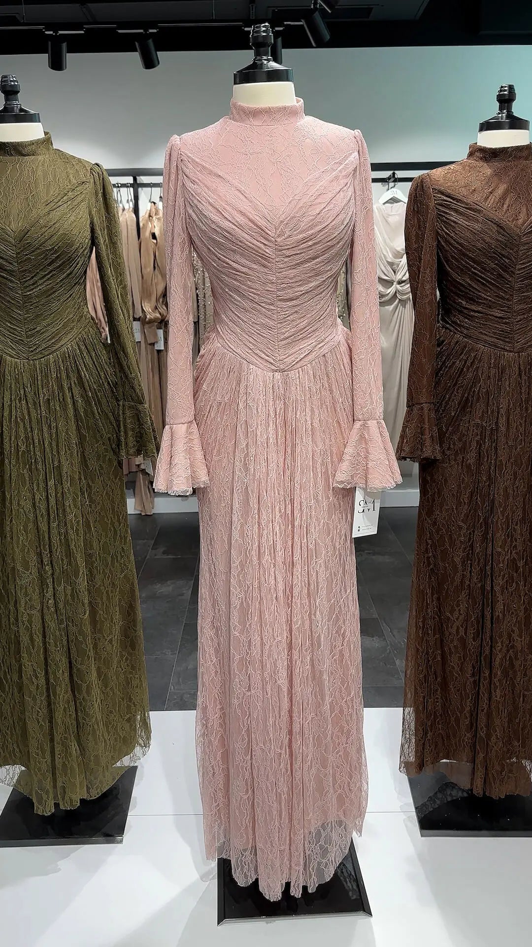 Robe de soirée Selin Rose