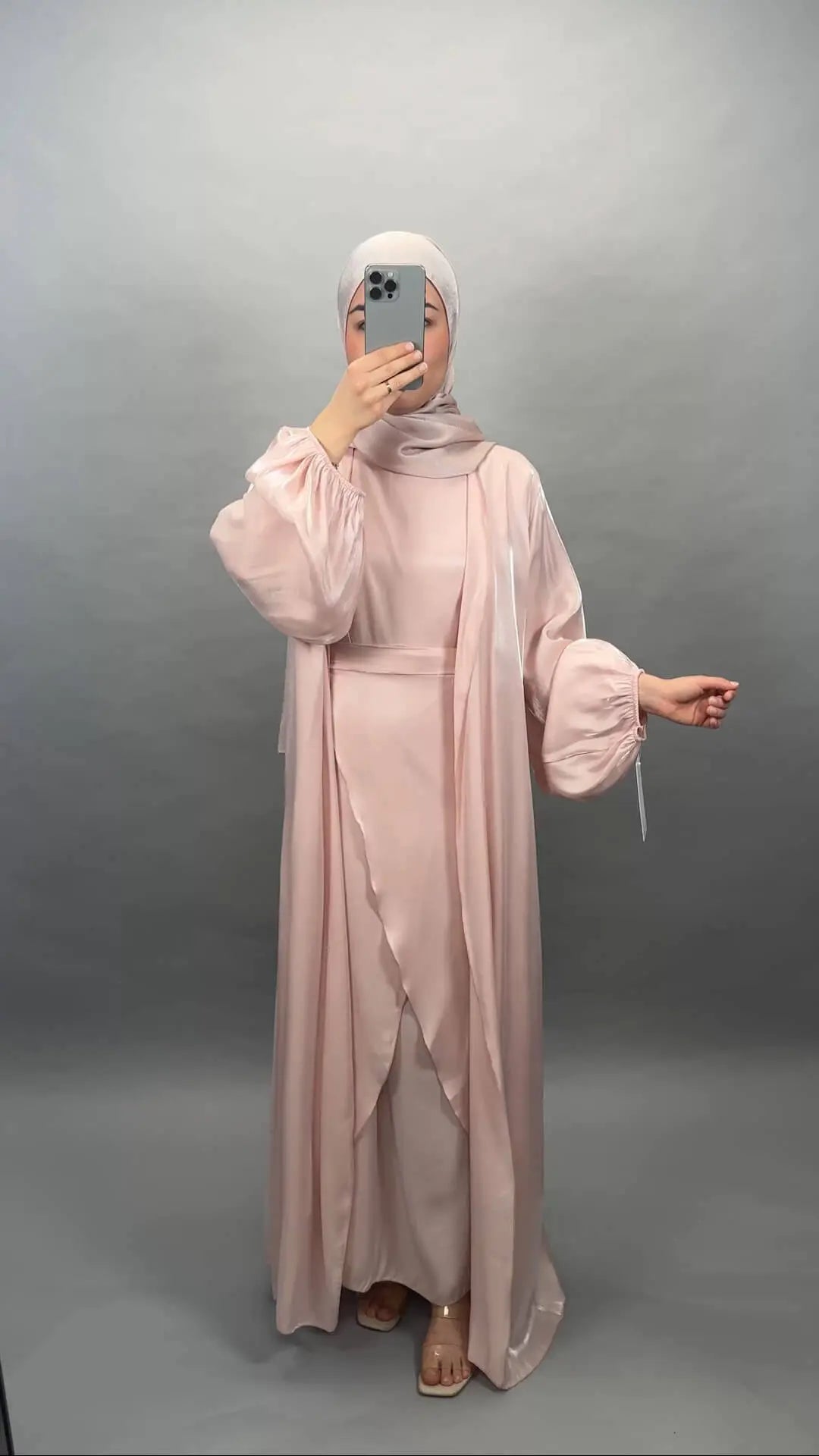 Gabiya Abaya Rose