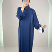 Robe de soirée Selia bleu foncé