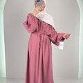 Sera Musselin Kleid Altrosa