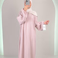 Sera Musselin Kleid Rosa