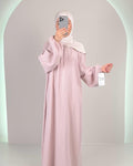 Sera Musselin Kleid Rosa