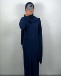 Tina evening dress dark blue