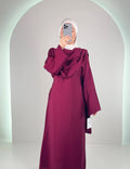 Celin Elbise Bordo