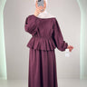 Mirza Outfit Bordeaux