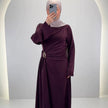 Robe de soirée Arami rouge bordeaux