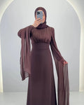 Yarenay Robe de soirée Marron