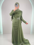 Efila Robe de soirée Verte