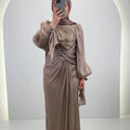 Yildiz Robe de soirée Taupe