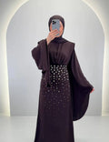Zehra Evening dress Brown