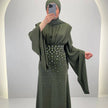 Robe de soirée Zehra verte